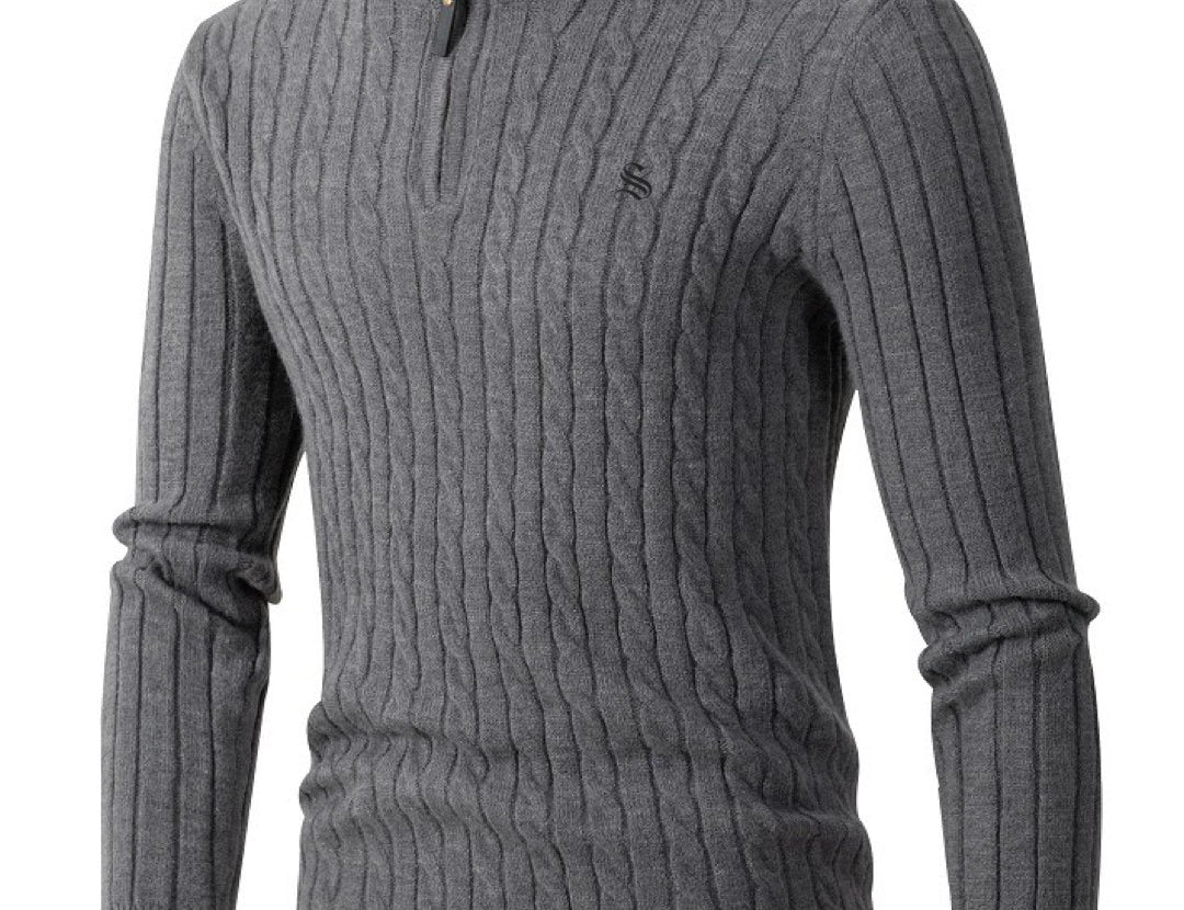 Sof 4 - Long Sleeves sweater for Men - Sarman Fashion - Wholesale Clothing Fashion Brand for Men from Canada