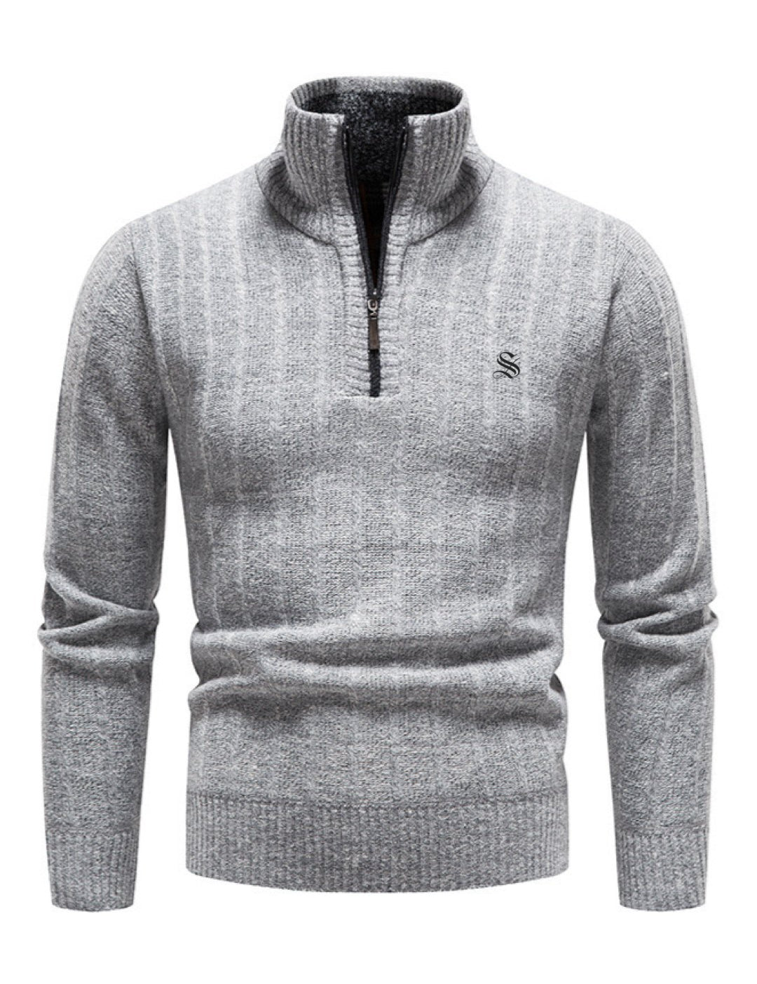 Soluti - Long Sleeves sweater for Men - Sarman Fashion - Wholesale Clothing Fashion Brand for Men from Canada