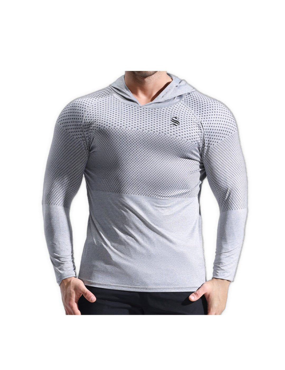 Sorula 2 - Long Sleeve Shirt with Hood for Men - Sarman Fashion - Wholesale Clothing Fashion Brand for Men from Canada