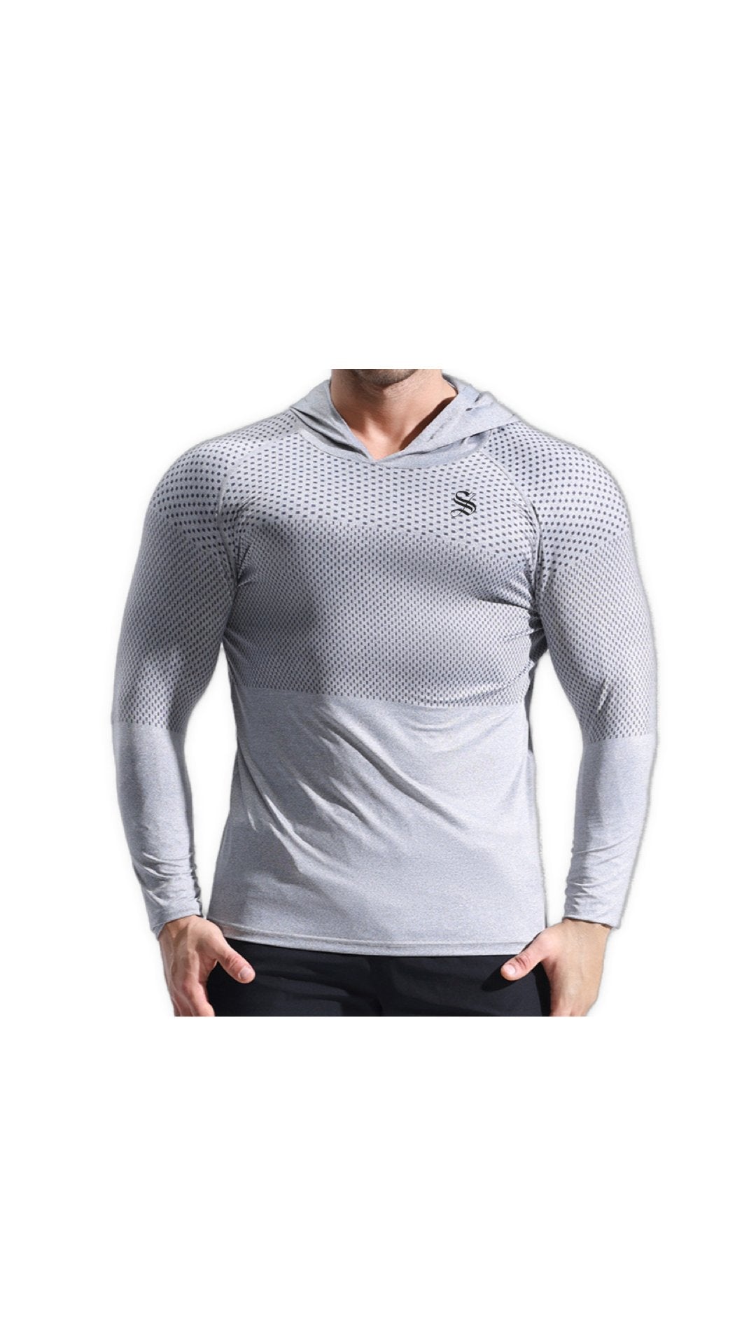 Sorula 2 - Long Sleeve Shirt with Hood for Men - Sarman Fashion - Wholesale Clothing Fashion Brand for Men from Canada