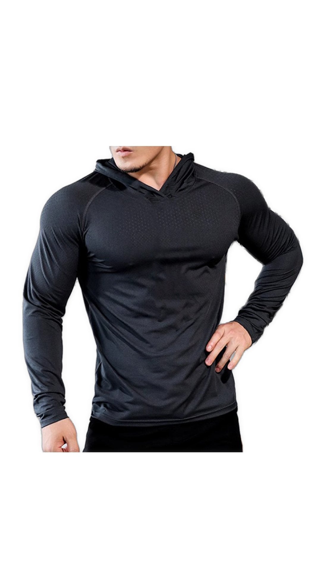 Sorula 2 - Long Sleeve Shirt with Hood for Men - Sarman Fashion - Wholesale Clothing Fashion Brand for Men from Canada