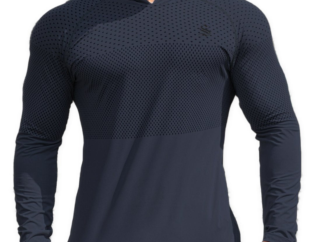Sorula - Long Sleeve Shirt with Hood for Men - Sarman Fashion - Wholesale Clothing Fashion Brand for Men from Canada