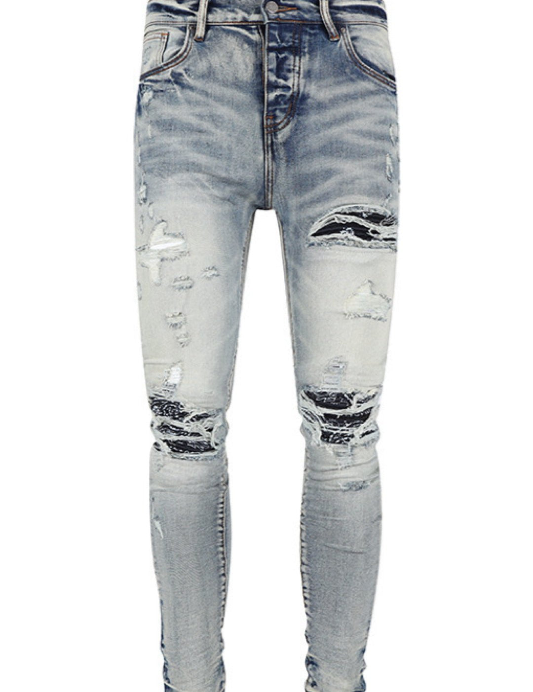 Spartan 2 - Skinny Legs Denim Jeans for Men - Sarman Fashion - Wholesale Clothing Fashion Brand for Men from Canada