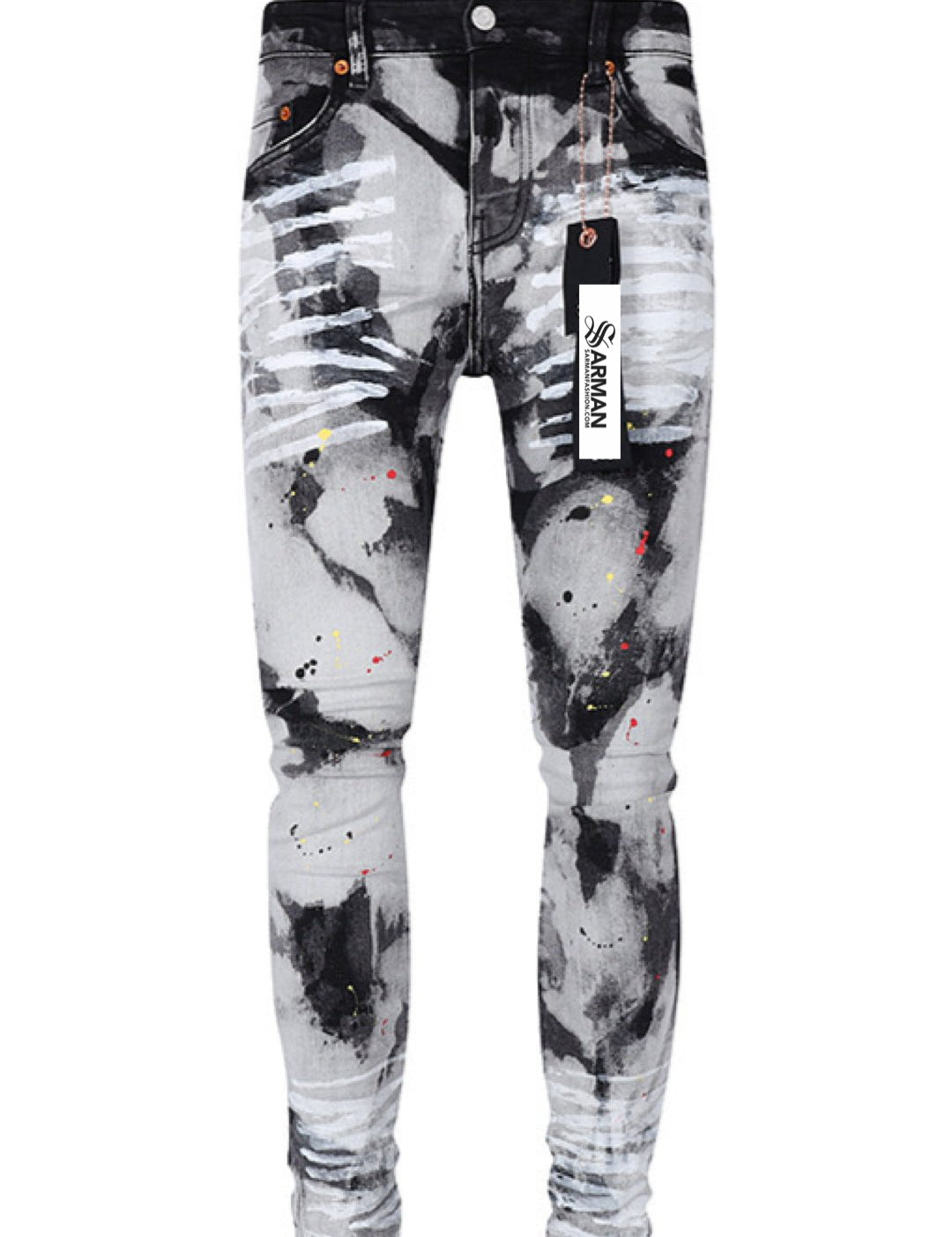 Splandio - Skinny Legs Denim Jeans for Men - Sarman Fashion - Wholesale Clothing Fashion Brand for Men from Canada