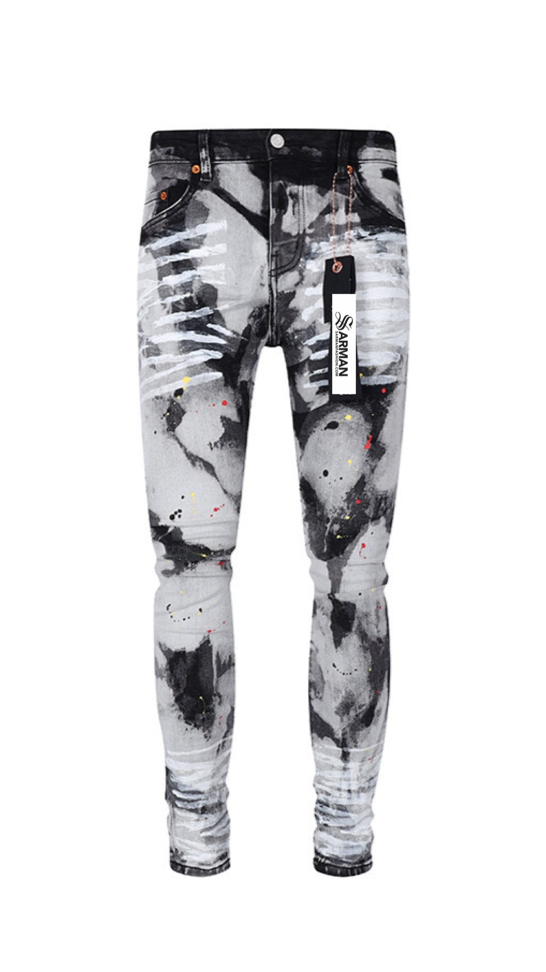 Splandio - Skinny Legs Denim Jeans for Men - Sarman Fashion - Wholesale Clothing Fashion Brand for Men from Canada