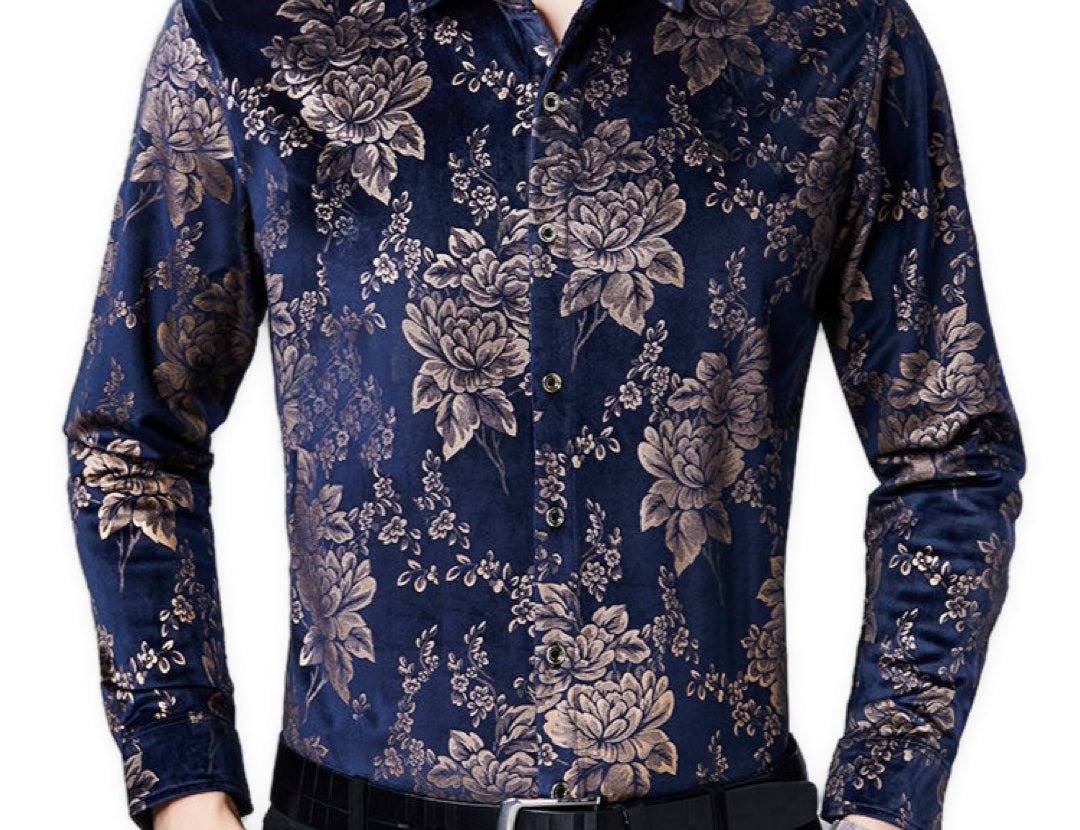 Spring - Long Sleeves Shirt for Men - Sarman Fashion - Wholesale Clothing Fashion Brand for Men from Canada