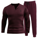 Squarium - Complete Set - Long Sleeves Shirt & Joggers for Men - Sarman Fashion - Wholesale Clothing Fashion Brand for Men from Canada