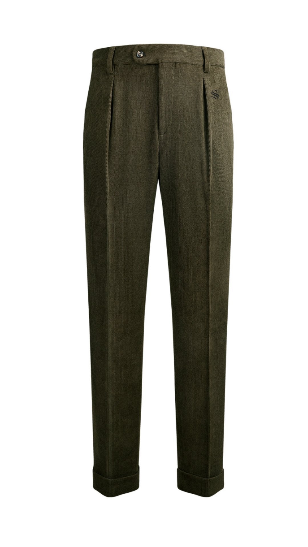 Stim - Khaki Classic Pants for Men - Sarman Fashion - Wholesale Clothing Fashion Brand for Men from Canada