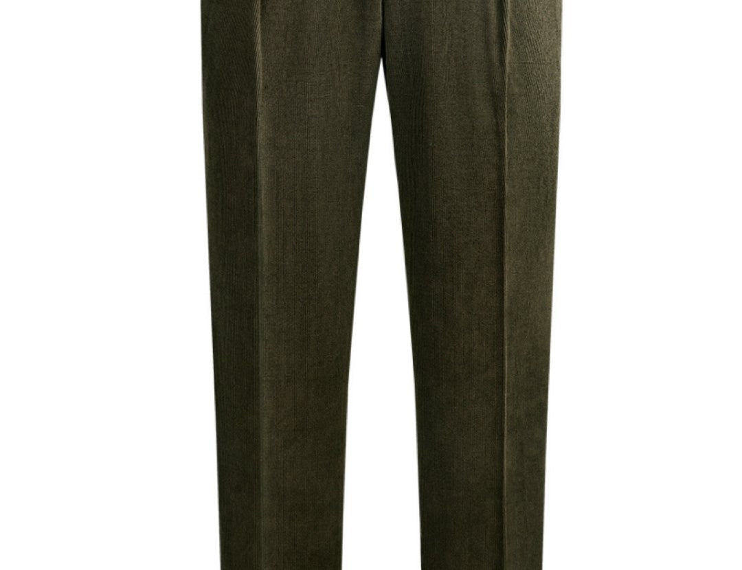 Stim - Khaki Classic Pants for Men - Sarman Fashion - Wholesale Clothing Fashion Brand for Men from Canada