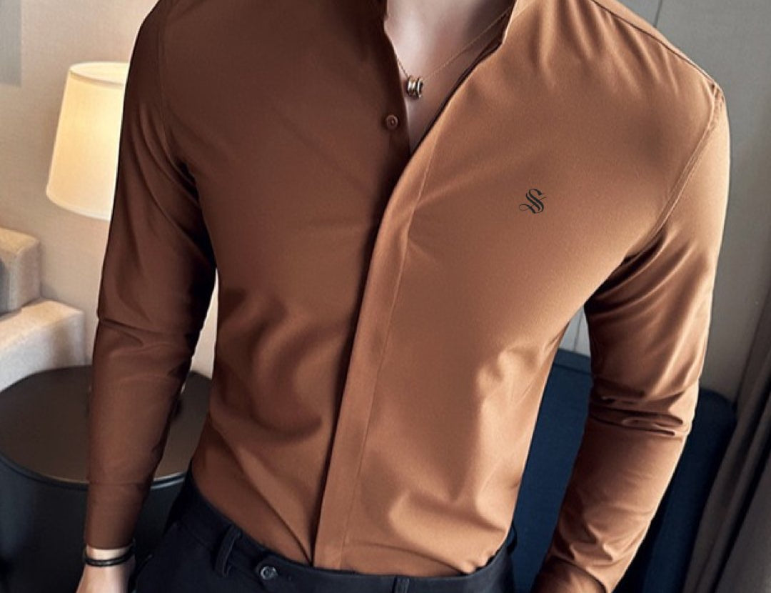StripDragon 3 - Long Sleeves Shirt for Men - Sarman Fashion - Wholesale Clothing Fashion Brand for Men from Canada