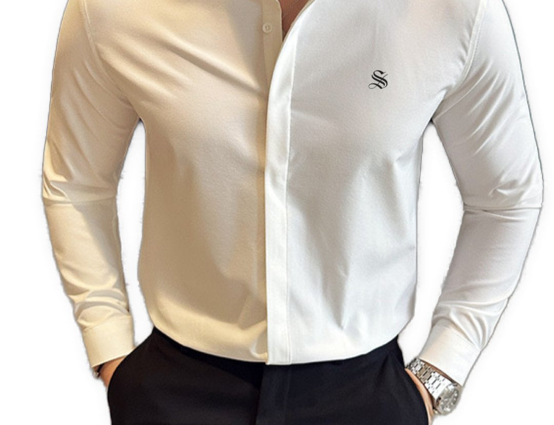 StripDragon 3 - Long Sleeves Shirt for Men - Sarman Fashion - Wholesale Clothing Fashion Brand for Men from Canada