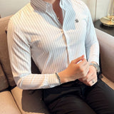 StripDragon - Long Sleeves Shirt for Men - Sarman Fashion - Wholesale Clothing Fashion Brand for Men from Canada