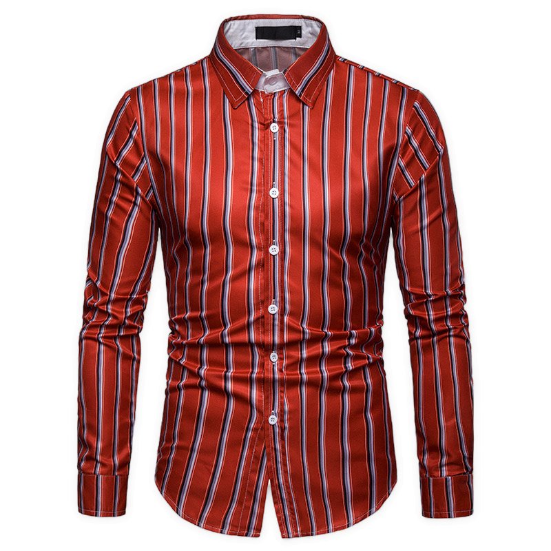 Stropuna - Long Sleeves Shirt for Men - Sarman Fashion - Wholesale Clothing Fashion Brand for Men from Canada