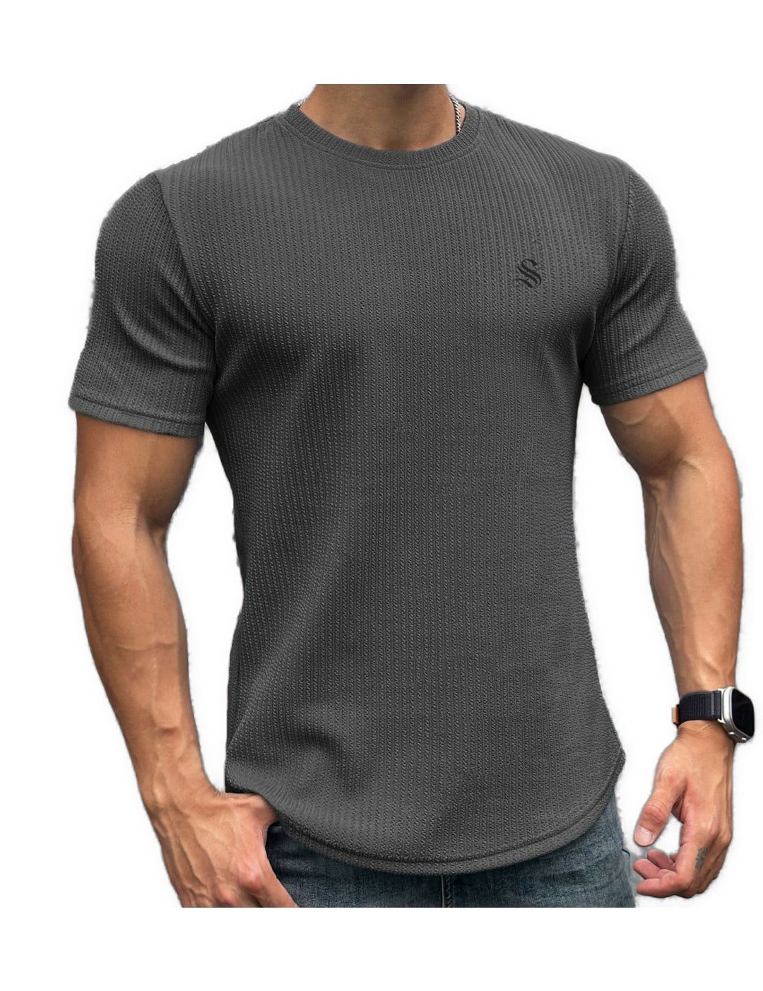 Stua - T-Shirt for Men - Sarman Fashion - Wholesale Clothing Fashion Brand for Men from Canada