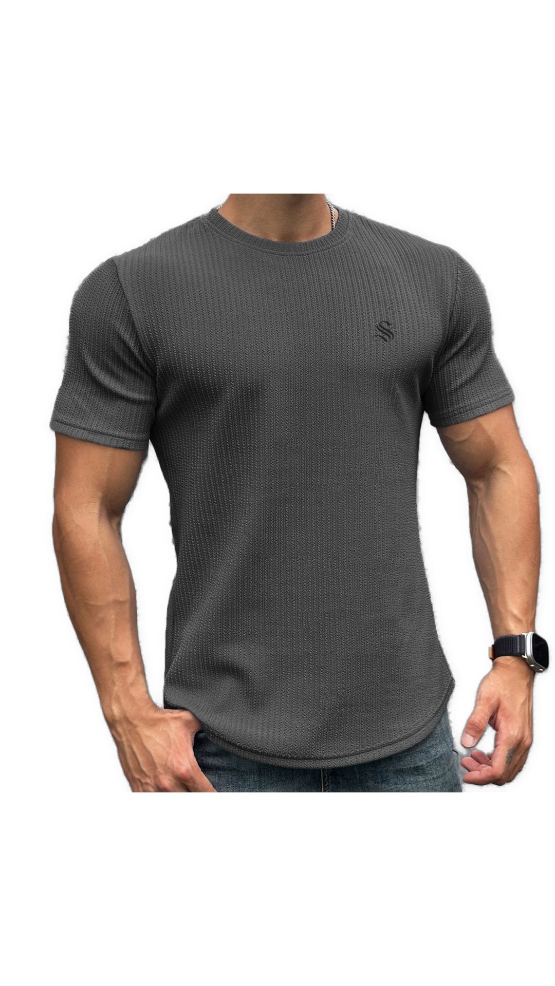 Stua - T-Shirt for Men - Sarman Fashion - Wholesale Clothing Fashion Brand for Men from Canada
