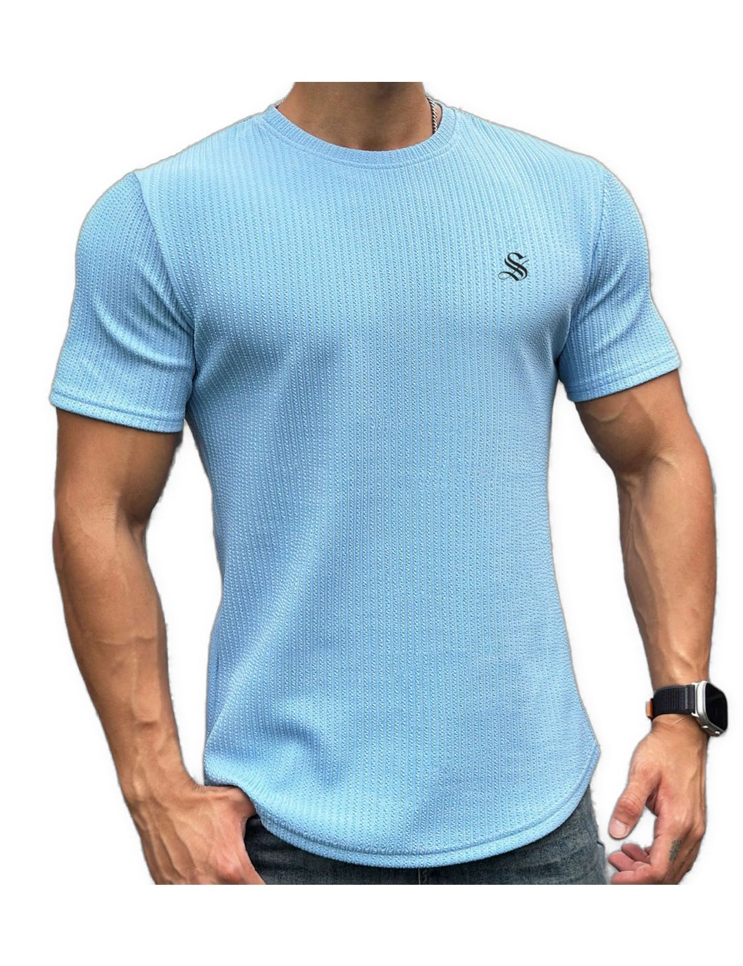 Stua - T-Shirt for Men - Sarman Fashion - Wholesale Clothing Fashion Brand for Men from Canada