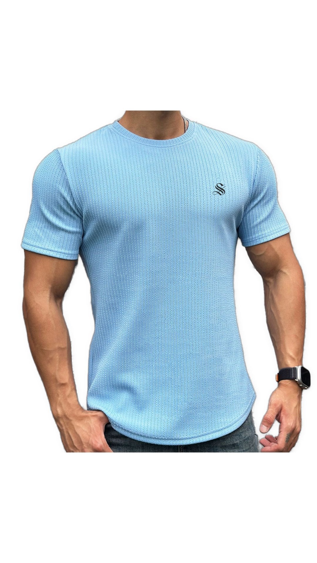 Stua - T-Shirt for Men - Sarman Fashion - Wholesale Clothing Fashion Brand for Men from Canada