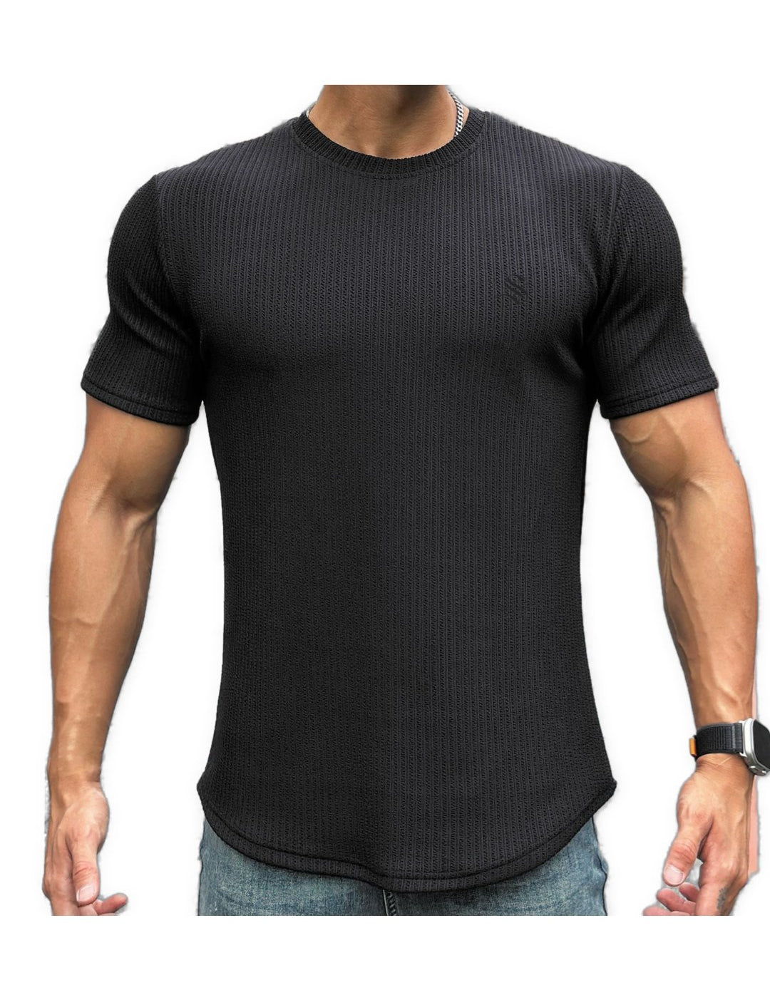 Stua - T-Shirt for Men - Sarman Fashion - Wholesale Clothing Fashion Brand for Men from Canada