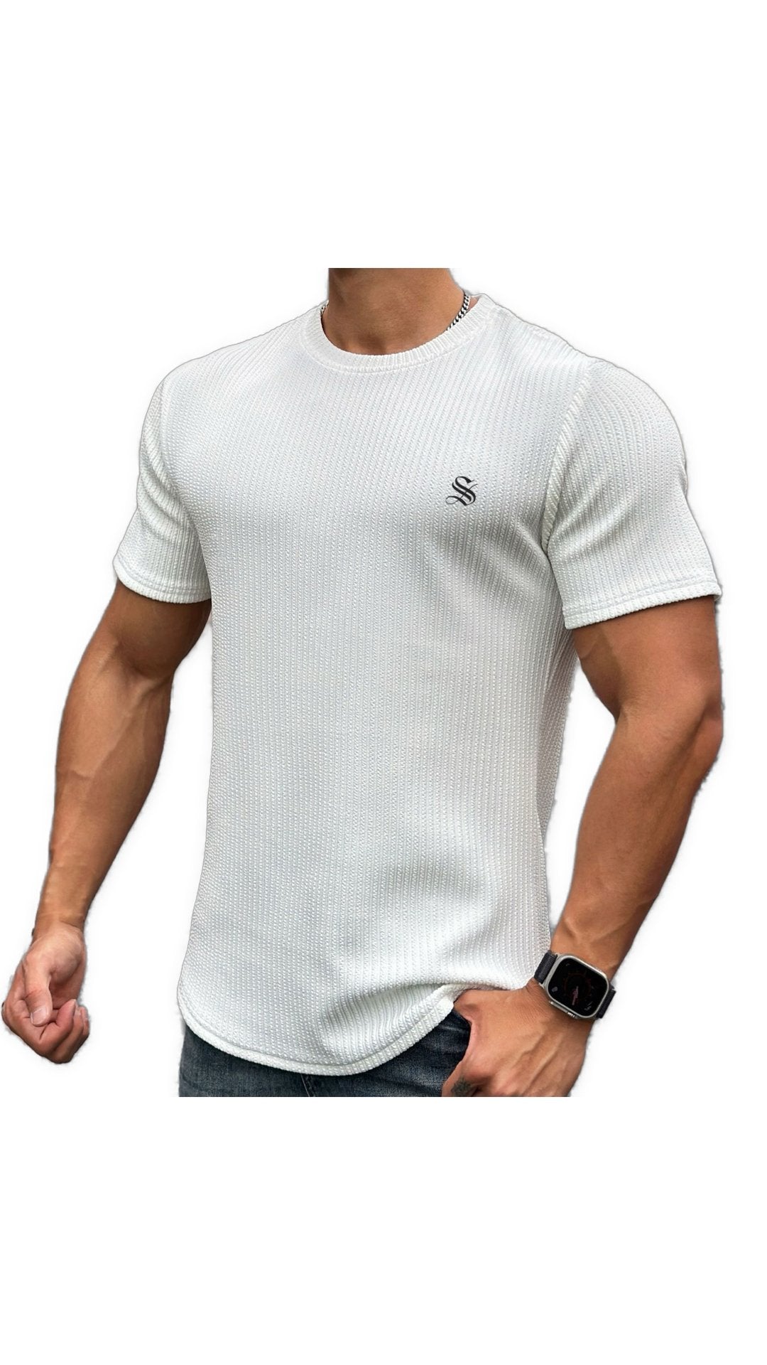 Stua - T-Shirt for Men - Sarman Fashion - Wholesale Clothing Fashion Brand for Men from Canada