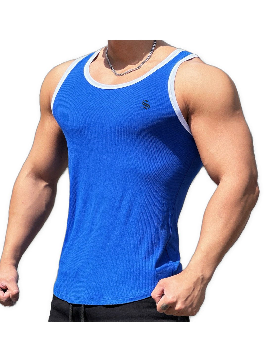 SUDA 2 - Tank Top for Men - Sarman Fashion - Wholesale Clothing Fashion Brand for Men from Canada