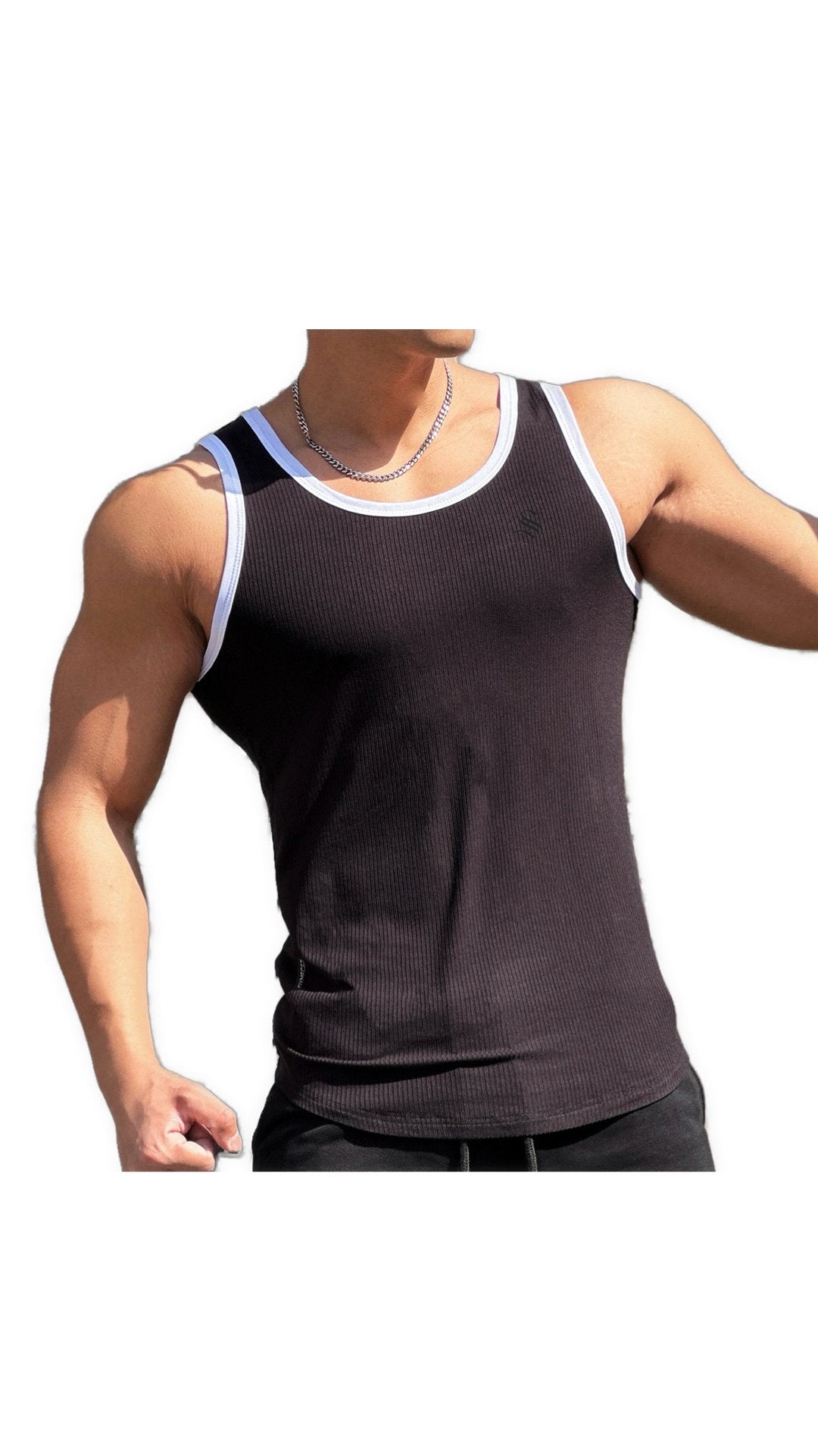 SUDA 2 - Tank Top for Men - Sarman Fashion - Wholesale Clothing Fashion Brand for Men from Canada