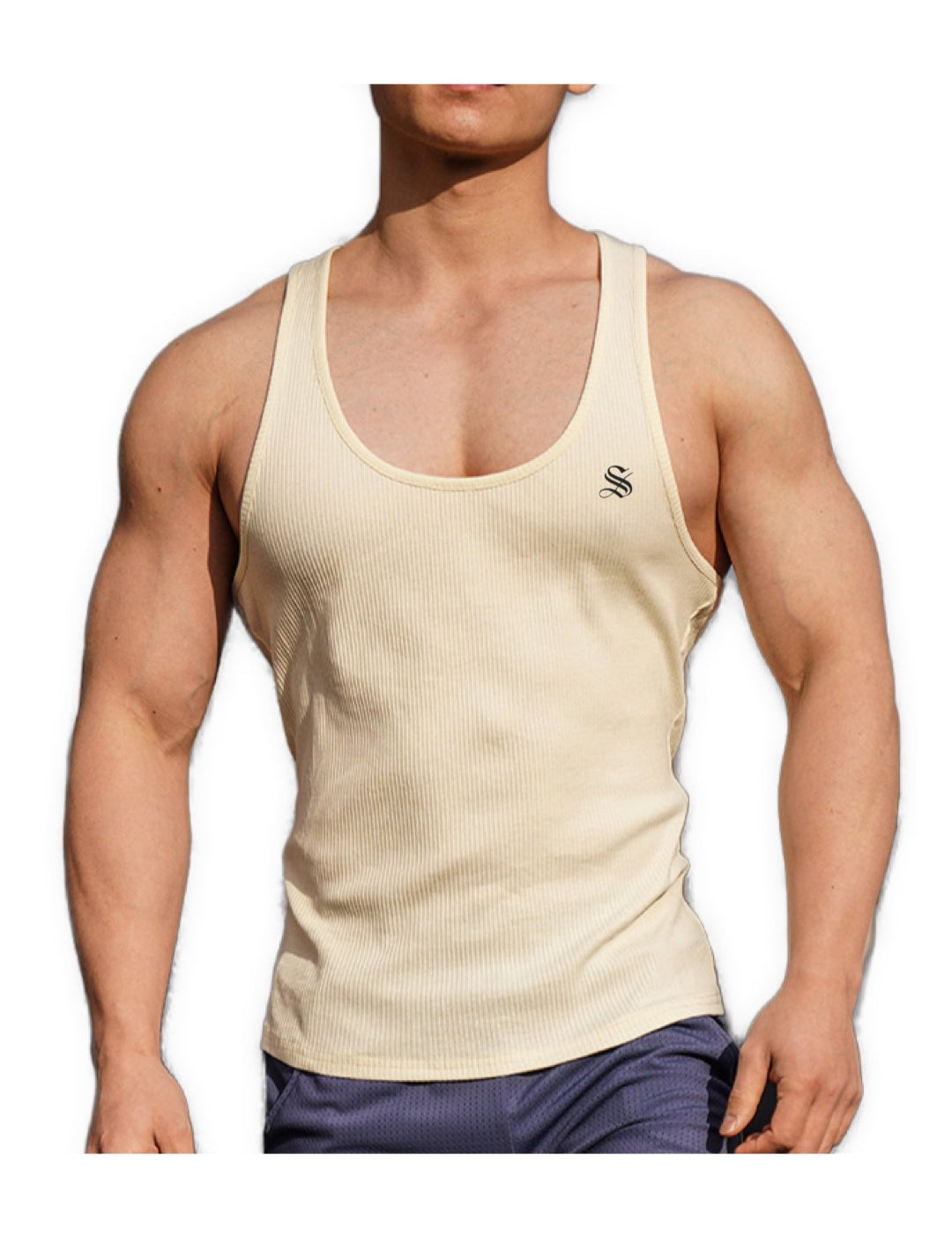 SUDA 2 - Tank Top for Men - Sarman Fashion - Wholesale Clothing Fashion Brand for Men from Canada
