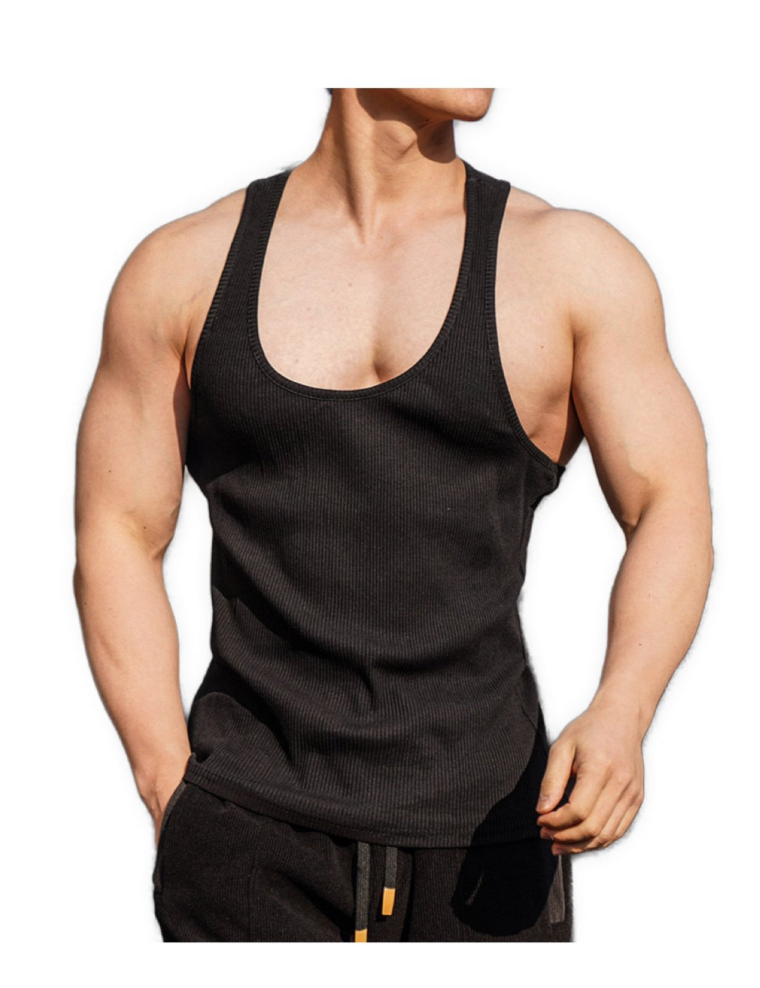 SUDA 2 - Tank Top for Men - Sarman Fashion - Wholesale Clothing Fashion Brand for Men from Canada