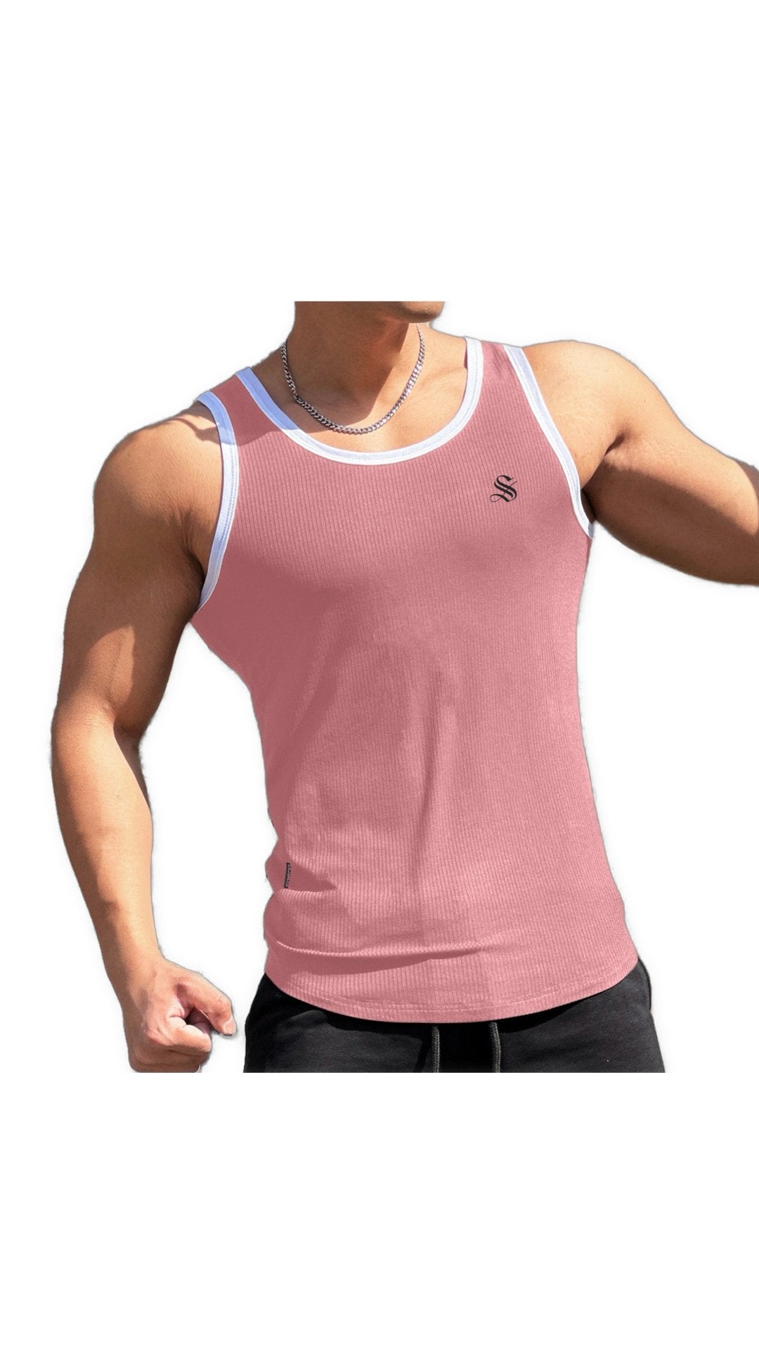 SUDA 2 - Tank Top for Men - Sarman Fashion - Wholesale Clothing Fashion Brand for Men from Canada
