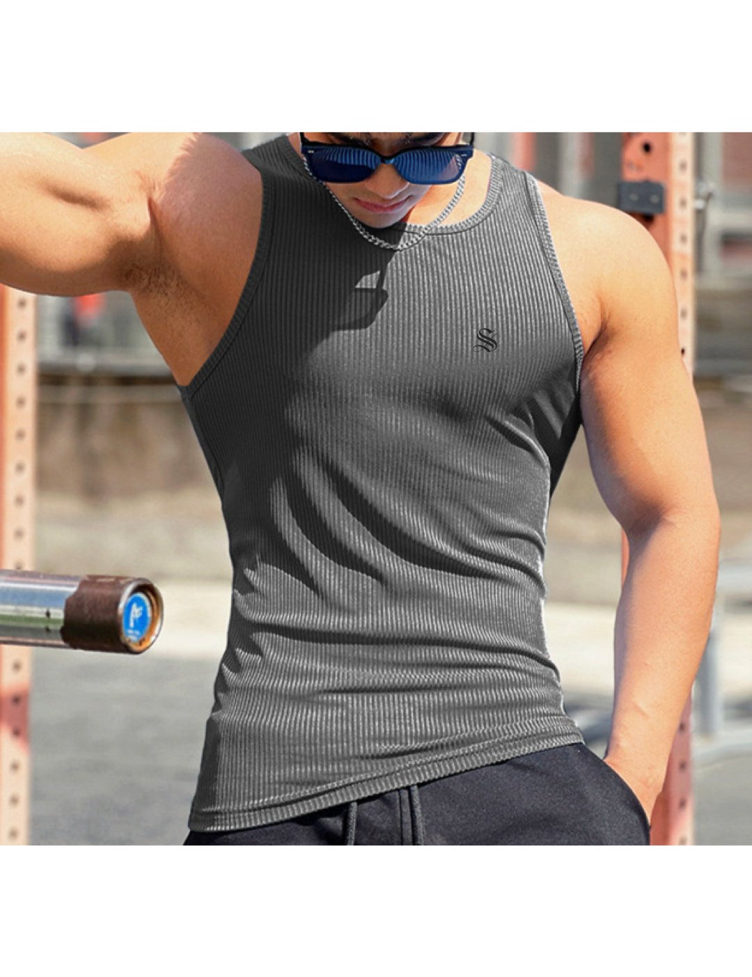 SUDA 3 - Tank Top for Men - Sarman Fashion - Wholesale Clothing Fashion Brand for Men from Canada