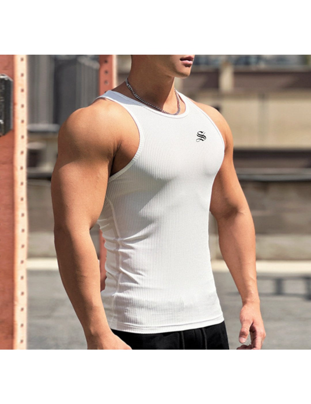 SUDA 3 - Tank Top for Men - Sarman Fashion - Wholesale Clothing Fashion Brand for Men from Canada