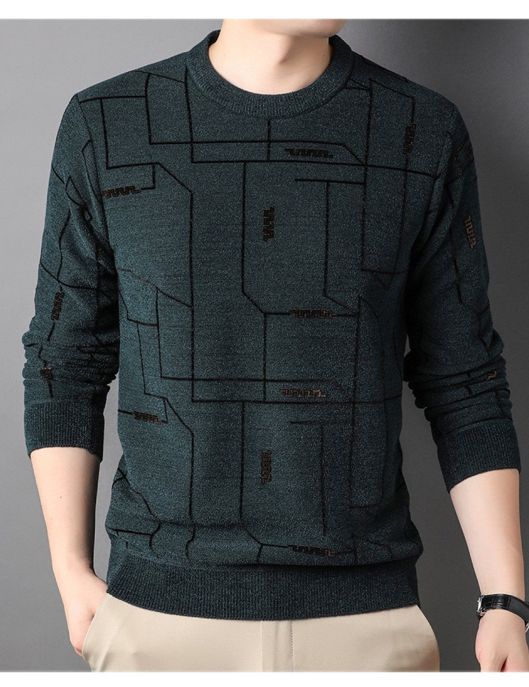 Sukinus - Sweater for Men - Sarman Fashion - Wholesale Clothing Fashion Brand for Men from Canada