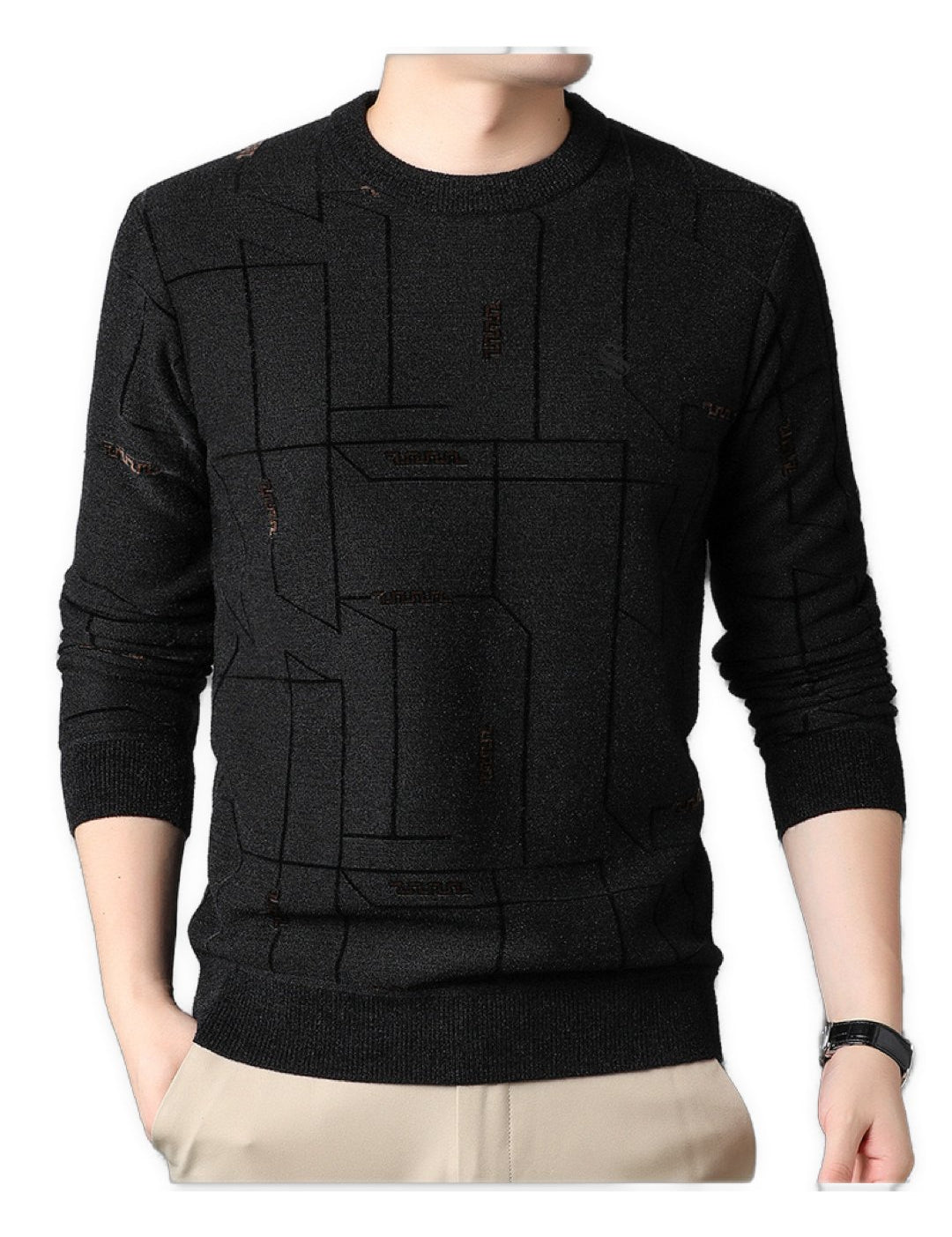 Sukinus - Sweater for Men - Sarman Fashion - Wholesale Clothing Fashion Brand for Men from Canada