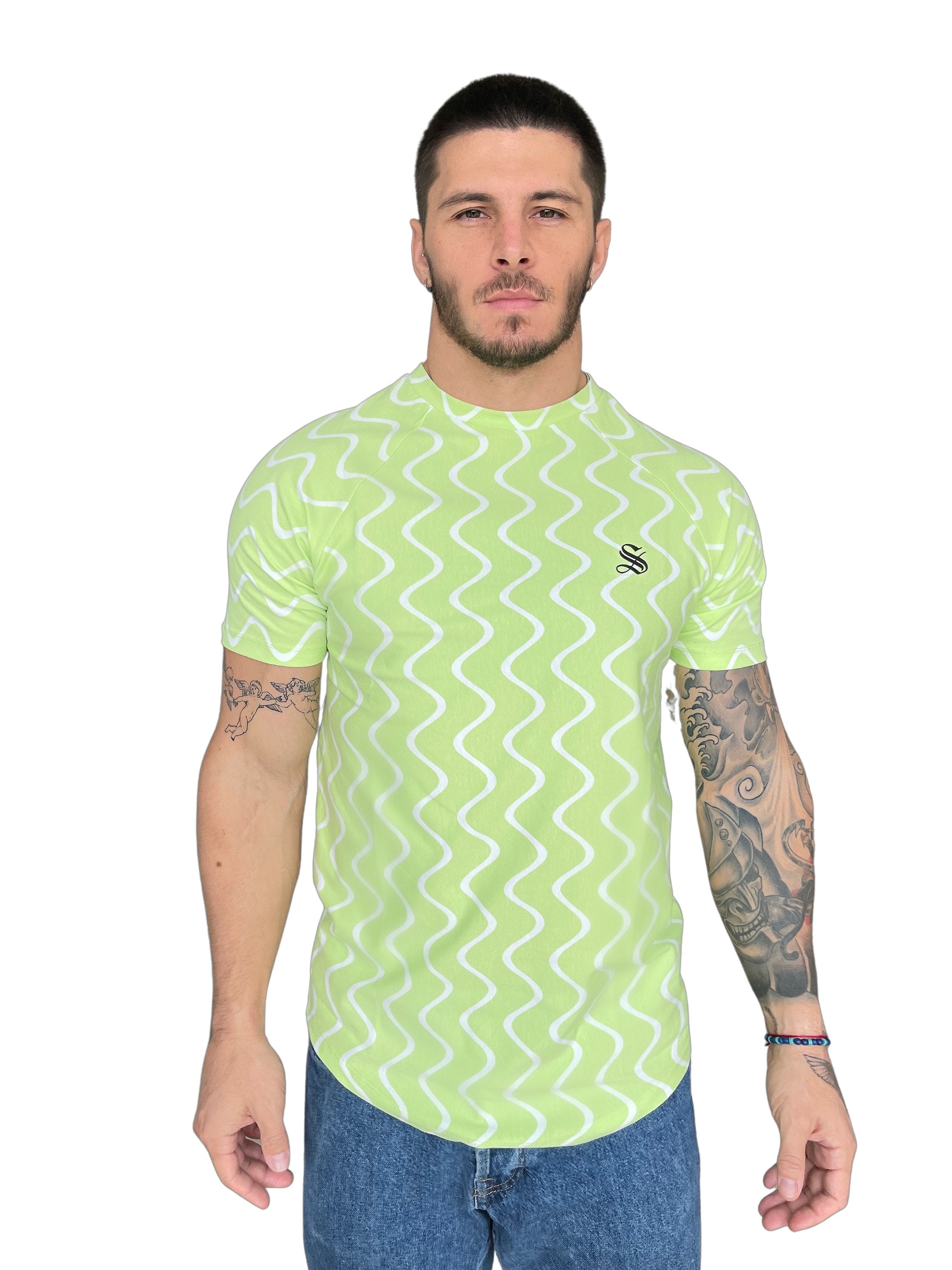 Sunflower - Yellow T-shirt for Men - Sarman Fashion - Wholesale Clothing Fashion Brand for Men from Canada