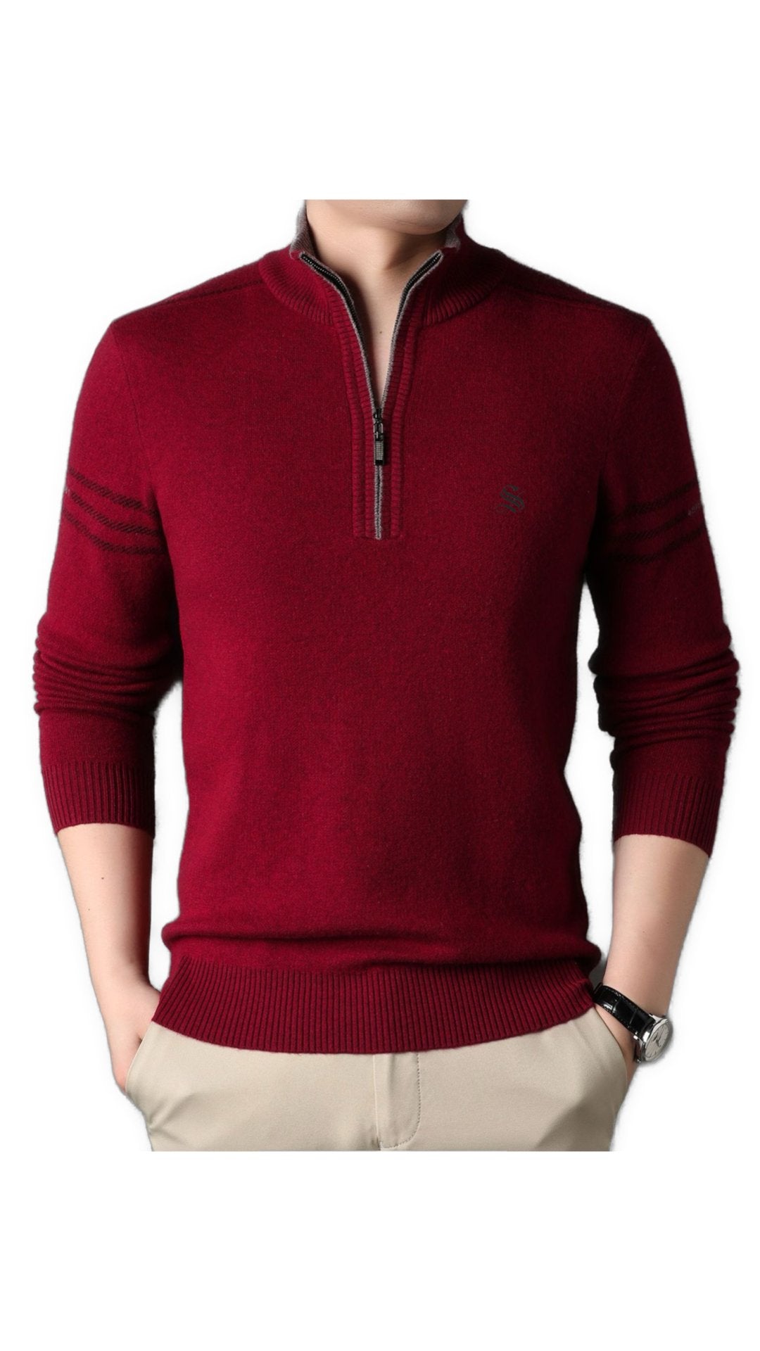Suputino - Sweater for Men - Sarman Fashion - Wholesale Clothing Fashion Brand for Men from Canada