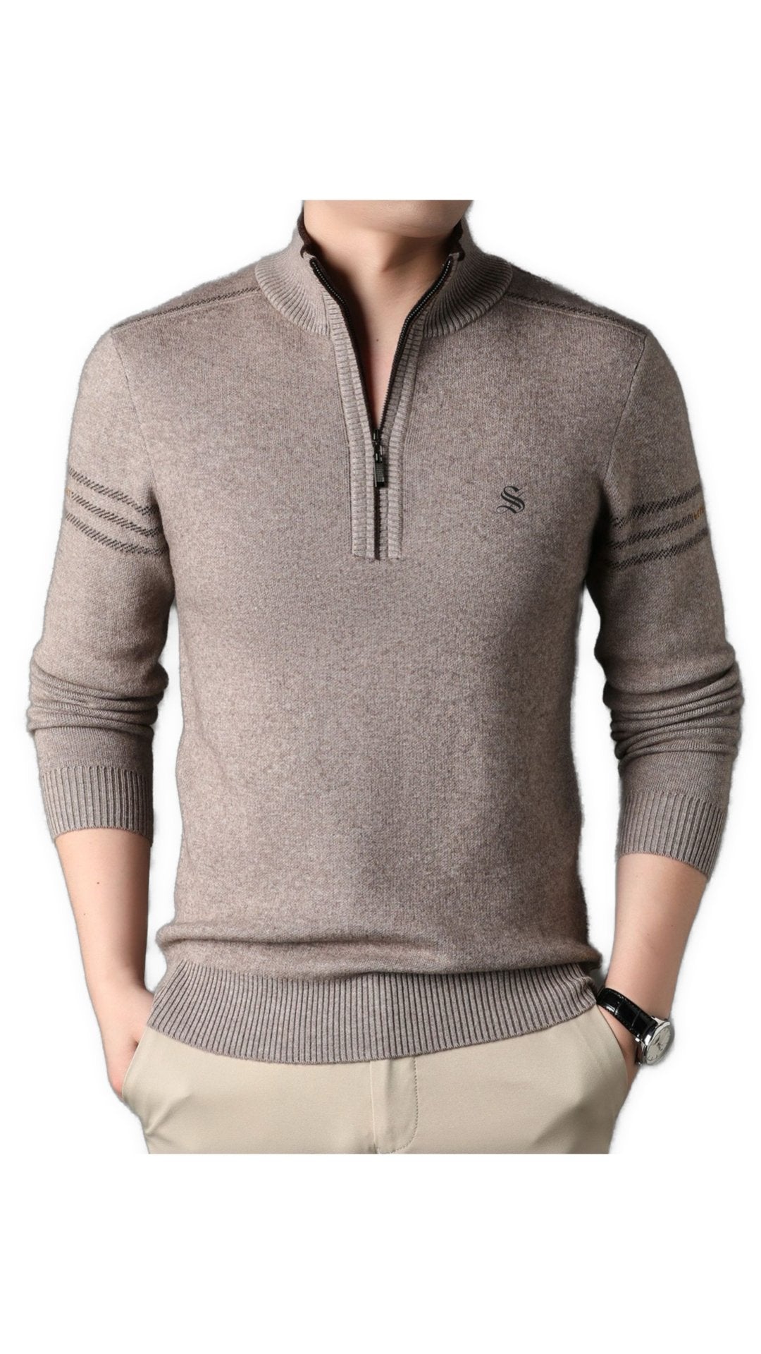 Suputino - Sweater for Men - Sarman Fashion - Wholesale Clothing Fashion Brand for Men from Canada