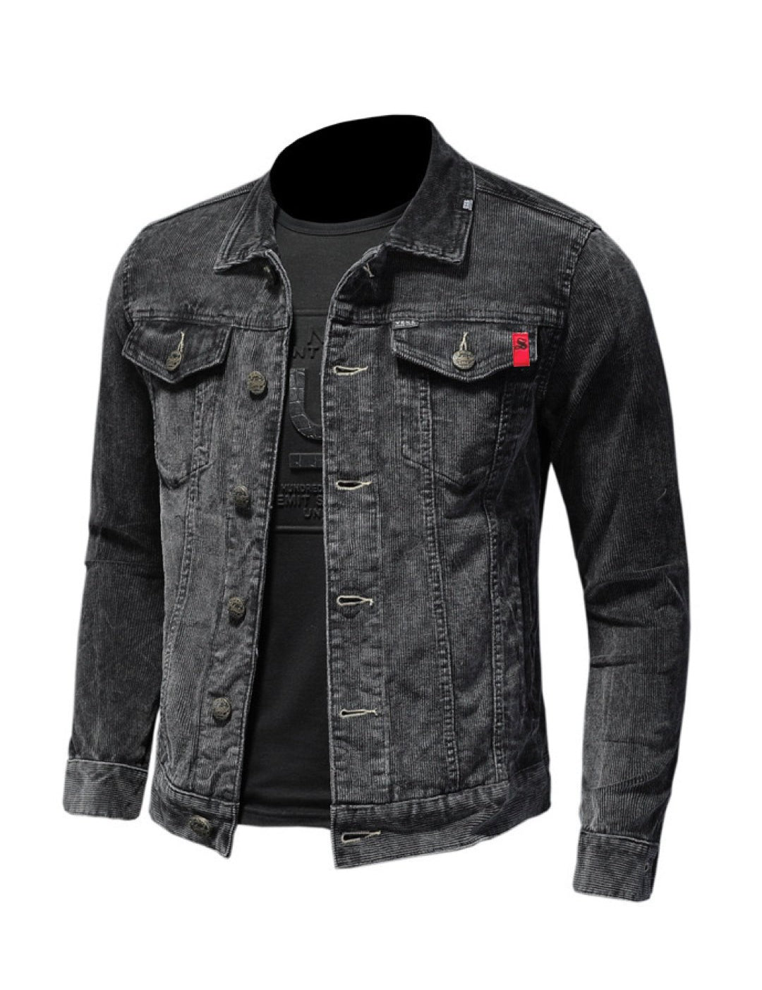 Sushi - Long Sleeve Jeans Jacket for Men - Sarman Fashion - Wholesale Clothing Fashion Brand for Men from Canada
