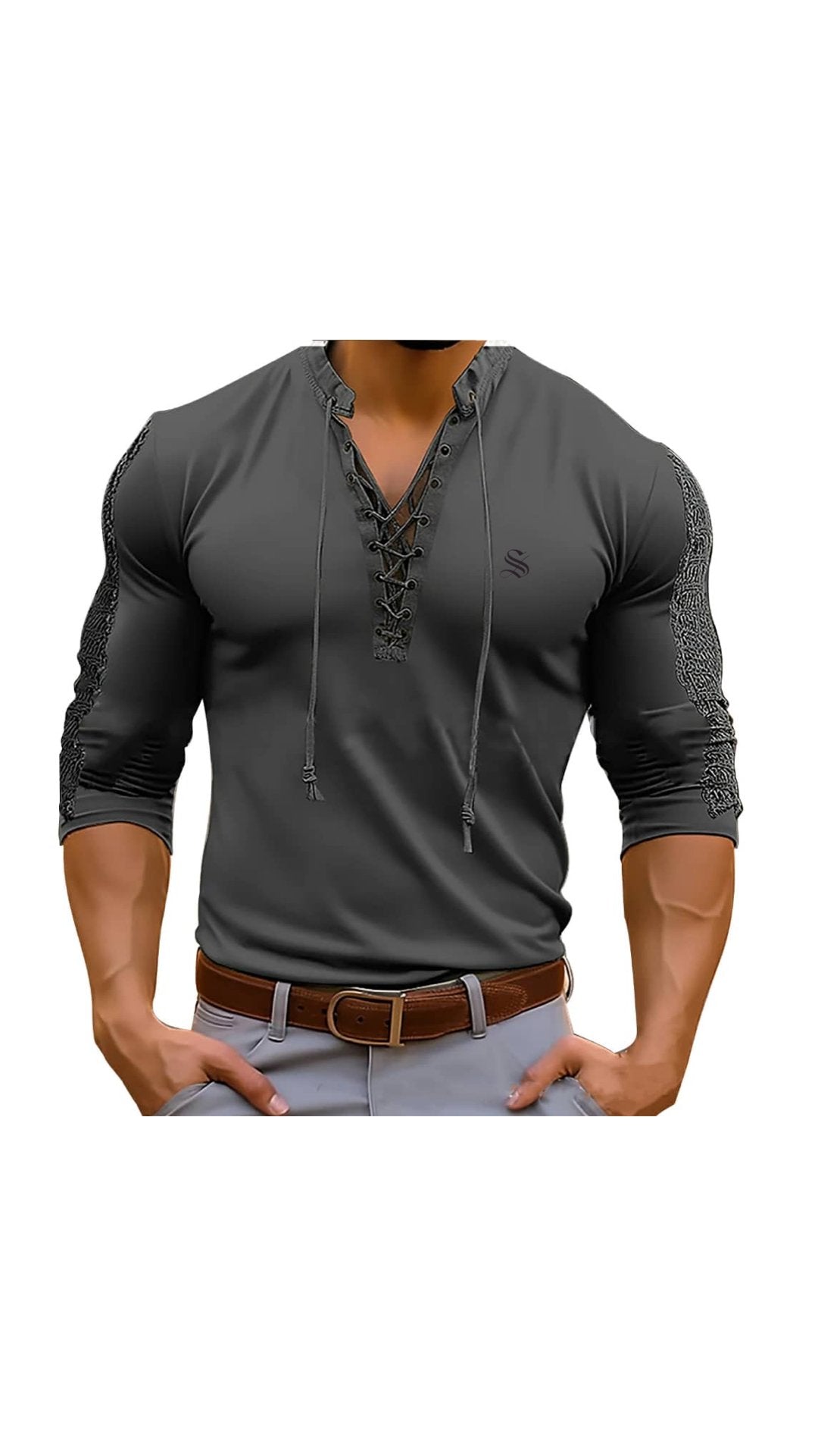 TangoMen - Long Sleeves Shirt for Men - Sarman Fashion - Wholesale Clothing Fashion Brand for Men from Canada