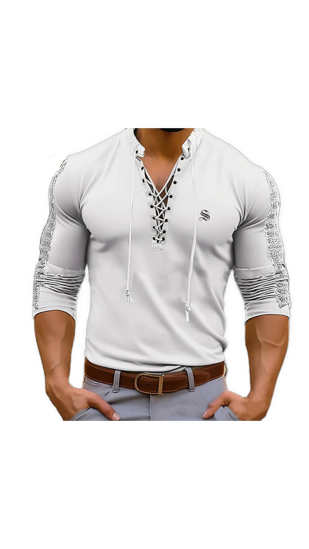 TangoMen - Long Sleeves Shirt for Men - Sarman Fashion - Wholesale Clothing Fashion Brand for Men from Canada