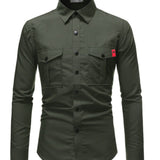 Taz - Long Sleeves Shirt for Men - Sarman Fashion - Wholesale Clothing Fashion Brand for Men from Canada