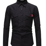 Taz - Long Sleeves Shirt for Men - Sarman Fashion - Wholesale Clothing Fashion Brand for Men from Canada