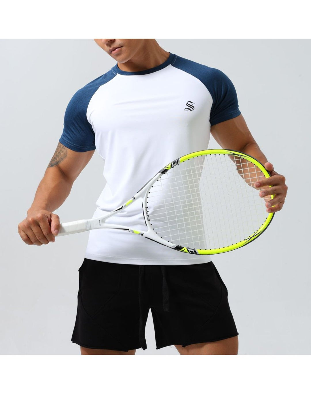 Tennis - T-Shirt for Men - Sarman Fashion - Wholesale Clothing Fashion Brand for Men from Canada