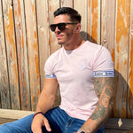 The Pink - Pink T-shirt for Men - Sarman Fashion - Wholesale Clothing Fashion Brand for Men from Canada