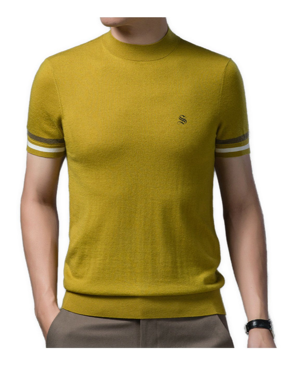 The Waves 2 - T-Shirt for Men - Sarman Fashion - Wholesale Clothing Fashion Brand for Men from Canada