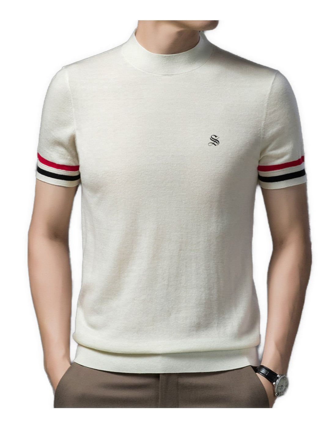 The Waves 2 - T-Shirt for Men - Sarman Fashion - Wholesale Clothing Fashion Brand for Men from Canada