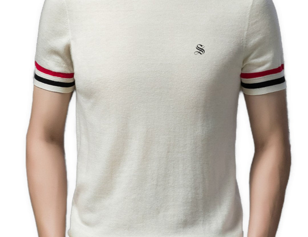The Waves 2 - T-Shirt for Men - Sarman Fashion - Wholesale Clothing Fashion Brand for Men from Canada