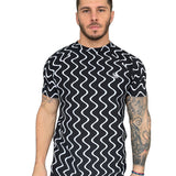 Thunder - Black T-shirt for Men - Sarman Fashion - Wholesale Clothing Fashion Brand for Men from Canada