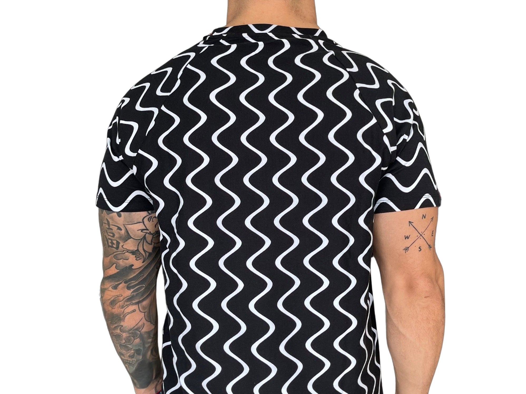 Thunder - Black T-shirt for Men - Sarman Fashion - Wholesale Clothing Fashion Brand for Men from Canada