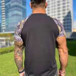 Tinkle - Black T-Shirt for Men (PRE-ORDER DISPATCH DATE 25 DECEMBER 2021) - Sarman Fashion - Wholesale Clothing Fashion Brand for Men from Canada