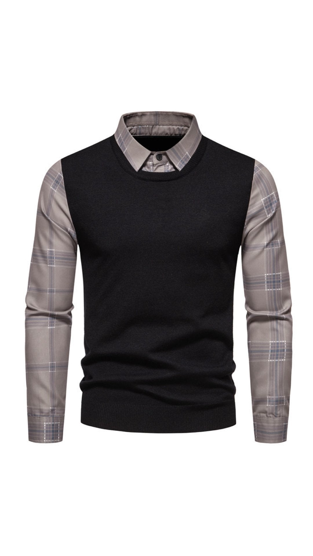 Tiper - 1 Piece Long Sleeves Shirt for Men - Sarman Fashion - Wholesale Clothing Fashion Brand for Men from Canada