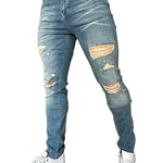 Titan - Ripped Tint Slim-fit Jean’s For Men - Sarman Fashion - Wholesale Clothing Fashion Brand for Men from Canada